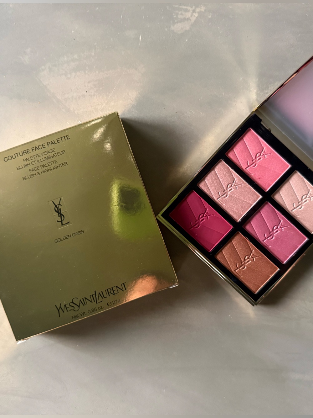 Yves Saint Laurent Couture Face Palette — Golden Oasis